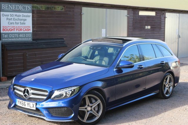 2016 66 Mercedes-Benz C Class 2.1 C300 H AMG LINE PREMIUM PLUS 5d 204 BHP