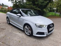 USED 2017 17 AUDI A3 1.4 TFSI S LINE 2d 148 BHP ZERO DEPOSIT FINANCE AVAILABLE