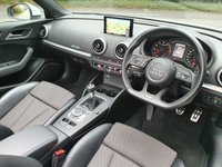 USED 2017 17 AUDI A3 1.4 TFSI S LINE 2d 148 BHP ZERO DEPOSIT FINANCE AVAILABLE