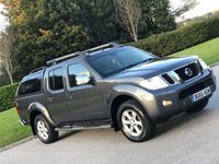 USED 2015 65 NISSAN NAVARA 2.5 DCI TEKNA 4X4 SHR DCB 188 BHP ** NO VAT * CANOPY+REVERSING CAMERA