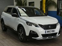 USED 2018 PEUGEOT 5008 2.0 BLUEHDI S/S GT LINE 5d 150 BHP SAT NAV PART LEATHER INTERIOR 7 SEATS