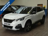 USED 2018 PEUGEOT 5008 2.0 BLUEHDI S/S GT LINE 5d 150 BHP SAT NAV PART LEATHER INTERIOR 7 SEATS