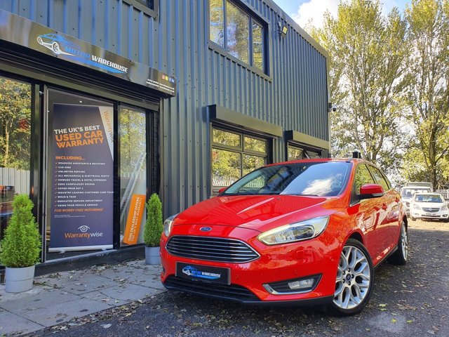 2016 16 Ford Focus 1.0 TITANIUM X 5d 124 BHP