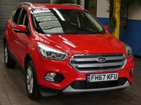 USED 2018 67 FORD KUGA 1.5 TITANIUM TDCI 5d 119 BHP SAT NAV PART LEATHER INTERIOR