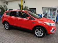 USED 2018 67 FORD KUGA 1.5 TITANIUM TDCI 5d 119 BHP SAT NAV PART LEATHER INTERIOR