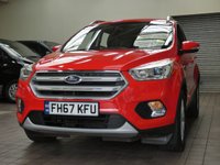 USED 2018 67 FORD KUGA 1.5 TITANIUM TDCI 5d 119 BHP SAT NAV PART LEATHER INTERIOR