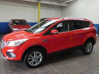 USED 2018 67 FORD KUGA 1.5 TITANIUM TDCI 5d 119 BHP SAT NAV PART LEATHER INTERIOR