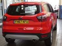 USED 2018 67 FORD KUGA 1.5 TITANIUM TDCI 5d 119 BHP SAT NAV PART LEATHER INTERIOR