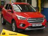 USED 2018 67 FORD KUGA 1.5 TITANIUM TDCI 5d 119 BHP SAT NAV PART LEATHER INTERIOR