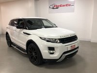 USED 2014 14 LAND ROVER RANGE ROVER EVOQUE 2.2 SD4 DYNAMIC 5d 190 BHP * REAR SEAT ENTERTAINMENT * CLIMATE * HEATED FRONT LEATHER * BLUETOOTH * DAB * NAVIGATION *
