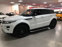 USED 2014 14 LAND ROVER RANGE ROVER EVOQUE 2.2 SD4 DYNAMIC 5d 190 BHP * REAR SEAT ENTERTAINMENT * CLIMATE * HEATED FRONT LEATHER * BLUETOOTH * DAB * NAVIGATION *