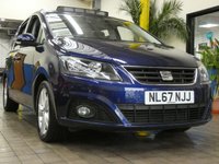 USED 2017 67 SEAT ALHAMBRA 2.0 TDI XCELLENCE 5d 148 BHP SAT NAV LEATHER PAN SUNROOF