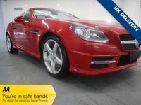 USED 2013 63 MERCEDES-BENZ SLK 1.8 SLK200 AMG SPORT EDITION 2d 184 BHP WITH LOW MILEAGE AND A GREAT MERCEDES SERVICE RECORD