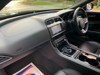 USED 2016 66 JAGUAR XE 2.0 R-SPORT 4d 178 BHP 66reg JAGUAR XE R-SPORT 2.0 DIESEL - AUTOMATIC - FULL BLACK LEATHER - SATELLITE NAVIGATION - &pound;30 PER YEAR ROAD TAX - 60+ MPG - 19 INCH UPGRADE ALLOYS