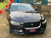 USED 2016 66 JAGUAR XE 2.0 R-SPORT 4d 178 BHP 66reg JAGUAR XE R-SPORT 2.0 DIESEL - AUTOMATIC - FULL BLACK LEATHER - SATELLITE NAVIGATION - &pound;30 PER YEAR ROAD TAX - 60+ MPG - 19 INCH UPGRADE ALLOYS