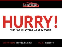 USED 2016 66 JAGUAR XE 2.0 R-SPORT 4d 178 BHP 66reg JAGUAR XE R-SPORT 2.0 DIESEL - AUTOMATIC - FULL BLACK LEATHER - SATELLITE NAVIGATION - &pound;30 PER YEAR ROAD TAX - 60+ MPG - 19 INCH UPGRADE ALLOYS