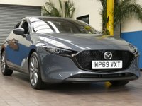 USED 2019 69 MAZDA 3 2.0 SPORT LUX 5d 121 BHP SAT NAV REAR VIEW CAMERA MAZDA WARRANTY TILL DEC 2022