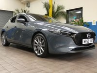 USED 2019 69 MAZDA 3 2.0 SPORT LUX 5d 121 BHP SAT NAV REAR VIEW CAMERA MAZDA WARRANTY TILL DEC 2022