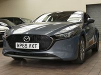 USED 2019 69 MAZDA 3 2.0 SPORT LUX 5d 121 BHP SAT NAV REAR VIEW CAMERA MAZDA WARRANTY TILL DEC 2022
