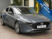 USED 2019 69 MAZDA 3 2.0 SPORT LUX 5d 121 BHP SAT NAV REAR VIEW CAMERA MAZDA WARRANTY TILL DEC 2022