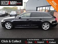 USED 2012 11 AUDI A6 2.0 AVANT TDI S LINE 5d 175 BHP +SATNAV+ FULL SERVICE HISTORY + 1 YEAR MOT AND BREAKDOWN COVER