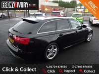 USED 2012 11 AUDI A6 2.0 AVANT TDI S LINE 5d 175 BHP +SATNAV+ FULL SERVICE HISTORY + 1 YEAR MOT AND BREAKDOWN COVER