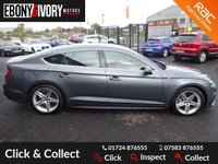 USED 2017 17 AUDI A5 2.0 SPORTBACK TDI S LINE 5d 188 BHP FULL AUDI SERVICE HISTORY + 1 YEAR MOT AND BREAKDOWN COVER