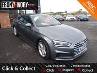 USED 2017 17 AUDI A5 2.0 SPORTBACK TDI S LINE 5d 188 BHP FULL AUDI SERVICE HISTORY + 1 YEAR MOT AND BREAKDOWN COVER