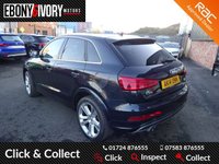 USED 2014 14 AUDI Q3 2.0 TDI QUATTRO S LINE PLUS 5d 177 BHP FULL AUDI SERVICE HISTORY + 1 YEAR MOT AND BREAKDOWN COVER