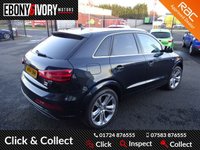 USED 2014 14 AUDI Q3 2.0 TDI QUATTRO S LINE PLUS 5d 177 BHP FULL AUDI SERVICE HISTORY + 1 YEAR MOT AND BREAKDOWN COVER