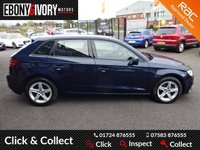 USED 2018 68 AUDI A3 1.6 TDI SE TECHNIK 5d 114 BHP FULL AUDI SERVICE HISTORY + 1 YEAR MOT AND BREAKDOWN COVER