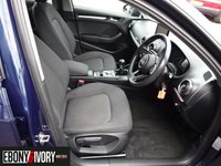 USED 2018 68 AUDI A3 1.6 TDI SE TECHNIK 5d 114 BHP FULL AUDI SERVICE HISTORY + 1 YEAR MOT AND BREAKDOWN COVER