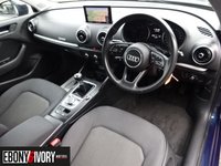 USED 2018 68 AUDI A3 1.6 TDI SE TECHNIK 5d 114 BHP FULL AUDI SERVICE HISTORY + 1 YEAR MOT AND BREAKDOWN COVER