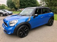 USED 2012 61 MINI COUNTRYMAN 1.6 COOPER S 5d 184 BHP Huge Specification With Over &pound;6 K's Worth Of Options !!