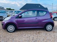 USED 2012 12 PEUGEOT 107 1.0 ACTIVE AUTOMATIC Low Mileage Automatic with Fantastic Service History
