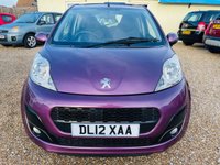 USED 2012 12 PEUGEOT 107 1.0 ACTIVE AUTOMATIC Low Mileage Automatic with Fantastic Service History
