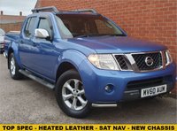 USED 2011 60 NISSAN NAVARA 2.5 DCI TEKNA 4X4 DCB 188 BHP  ** NO VAT ** 