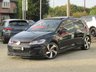 USED 2018 18 VOLKSWAGEN GOLF 2.0 GTI PERFORMANCE TSI DSG 3d 242 BHP Finished in DEEP BLACK, with contrasting RETRO grey checked sports interior. This is a rare 3 door with Pan Roof classic HOT HATCH. Performance as the name suggests is very lively and makes an Ideal quick Family Hatch. Features include LED run Lights, Apple Play, Virtual Dash, Heated Seats, Pan Roof, Front Spoiler, SAT NAV, DAB, B/Tooth, Cruise, Power Folding Mirrors and Park Sensors. VW Dealer Serviced at 19395 miles, 28406 miles, 37726 miles and on arrival at 46161 miles.