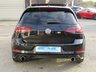 USED 2018 18 VOLKSWAGEN GOLF 2.0 GTI PERFORMANCE TSI DSG 3d 242 BHP Finished in DEEP BLACK, with contrasting RETRO grey checked sports interior. This is a rare 3 door with Pan Roof classic HOT HATCH. Performance as the name suggests is very lively and makes an Ideal quick Family Hatch. Features include LED run Lights, Apple Play, Virtual Dash, Heated Seats, Pan Roof, Front Spoiler, SAT NAV, DAB, B/Tooth, Cruise, Power Folding Mirrors and Park Sensors. VW Dealer Serviced at 19395 miles, 28406 miles, 37726 miles and on arrival at 46161 miles.