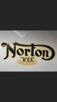 USED 1964 B NORTON NORTON BSA Goldie ABSAF 580 Cafe Racer Superb old style cafe racer