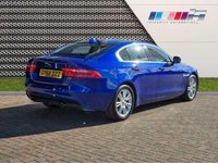 USED 2018 68 JAGUAR XE 2.0 PRESTIGE 4d 198 BHP GLASS ROOF, LIGHT OYSTER LEATHER