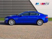 USED 2018 68 JAGUAR XE 2.0 PRESTIGE 4d 198 BHP GLASS ROOF, LIGHT OYSTER LEATHER