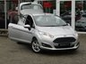USED 2015 65 FORD FIESTA 1.0 ZETEC 3d 99 BHP Finished in INGOT SILVER METALLIC with contrasting GREY Cloth interior trim. This Fiesta is a small family 3 door car that you can really enjoy driving. Economical and cheap to run, stylish to look at and some great features. Specification includes, Zero road tax, B/Tooth, Alloys, Air Con, Heated front Screen and much more, makes this a must for the first time driver or small family. Serviced at 12349 miles, 24103 miles, 29391 miles, 40267 miles, 61751 miles, 72135 miles and at 80596 miles.