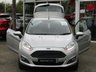USED 2015 65 FORD FIESTA 1.0 ZETEC 3d 99 BHP Finished in INGOT SILVER METALLIC with contrasting GREY Cloth interior trim. This Fiesta is a small family 3 door car that you can really enjoy driving. Economical and cheap to run, stylish to look at and some great features. Specification includes, Zero road tax, B/Tooth, Alloys, Air Con, Heated front Screen and much more, makes this a must for the first time driver or small family. Serviced at 12349 miles, 24103 miles, 29391 miles, 40267 miles, 61751 miles, 72135 miles and at 80596 miles.
