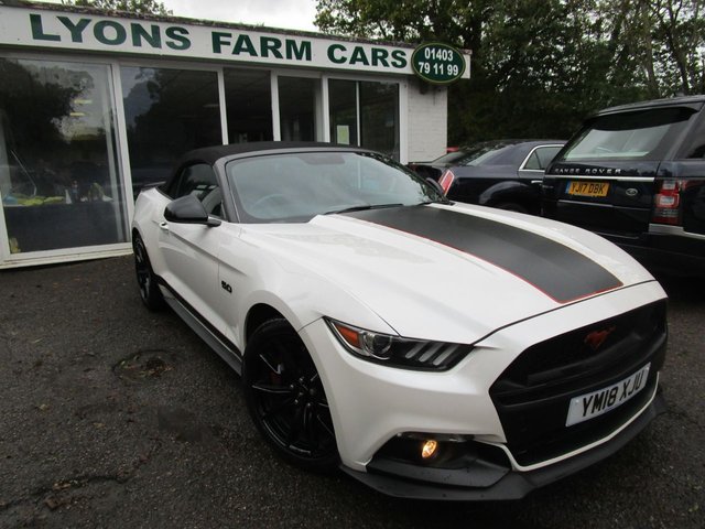 2018 18 Ford Mustang 5.0 V8 GT SHADOW EDITION 2d 410 BHP AUTOMATIC CONVERTIBLE *VERY RARE*