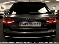 USED 2015 15 AUDI A4 AUDI RS4 AVANT 4.2 V8 FSI S TRONIC QUATTRO EURO 6 *DAYTONA GREY PEARL FREE UK DELIVERY*VIDEO AVAILABLE* FINANCE ARRANGED* PART EX*HPI CLEAR