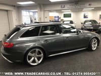 USED 2015 15 AUDI A4 AUDI RS4 AVANT 4.2 V8 FSI S TRONIC QUATTRO EURO 6 *DAYTONA GREY PEARL FREE UK DELIVERY*VIDEO AVAILABLE* FINANCE ARRANGED* PART EX*HPI CLEAR