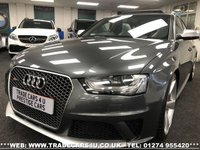 USED 2015 15 AUDI A4 AUDI RS4 AVANT 4.2 V8 FSI S TRONIC QUATTRO EURO 6 *DAYTONA GREY PEARL FREE UK DELIVERY*VIDEO AVAILABLE* FINANCE ARRANGED* PART EX*HPI CLEAR
