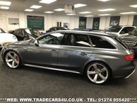 USED 2015 15 AUDI A4 AUDI RS4 AVANT 4.2 V8 FSI S TRONIC QUATTRO EURO 6 *DAYTONA GREY PEARL FREE UK DELIVERY*VIDEO AVAILABLE* FINANCE ARRANGED* PART EX*HPI CLEAR