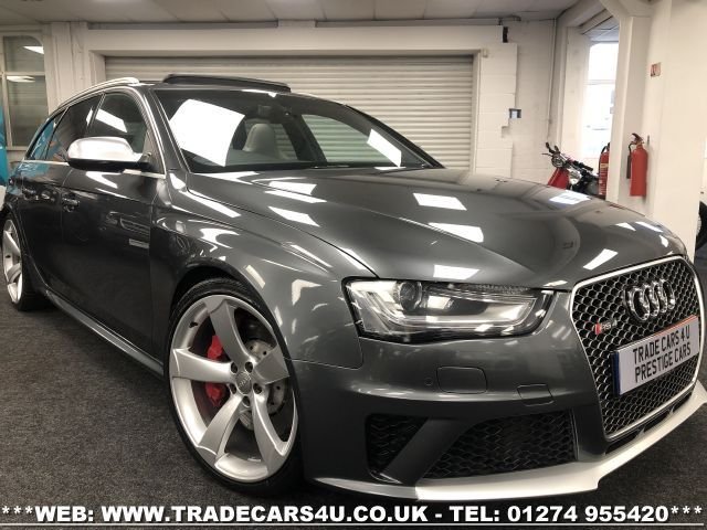 2015 15 Audi A4 AUDI RS4 AVANT 4.2 V8 FSI S TRONIC QUATTRO EURO 6 *DAYTONA GREY PEARL